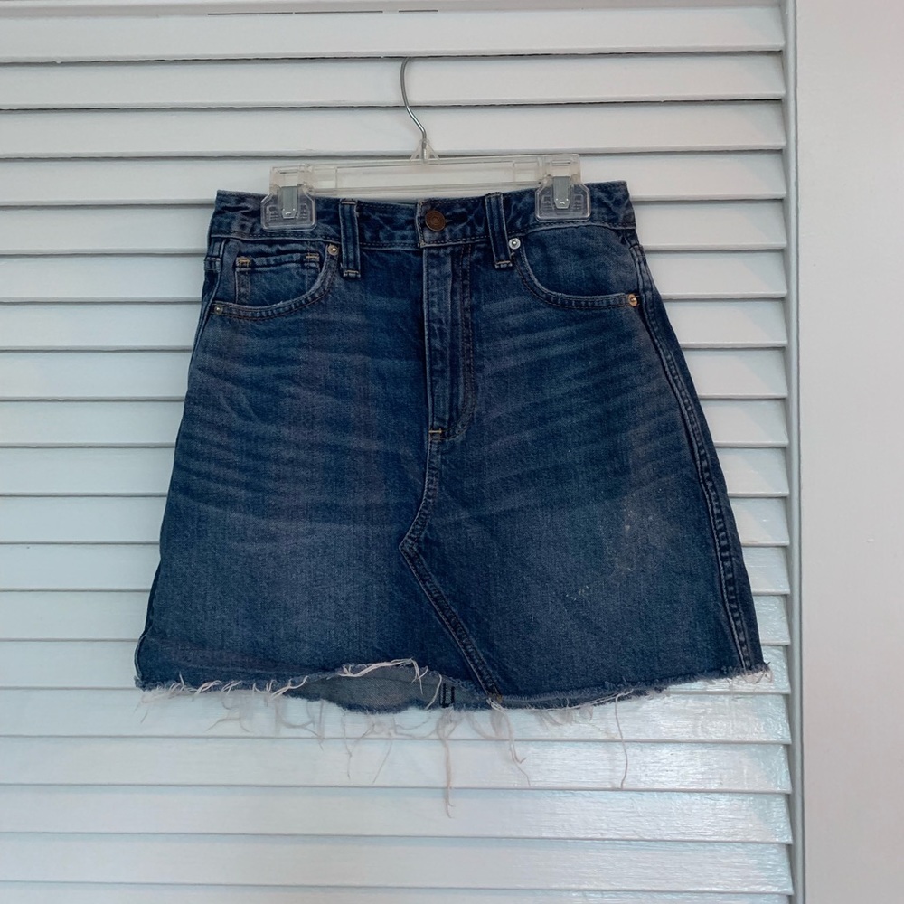 Abercrombie & Fitch Mini Jean Skirt